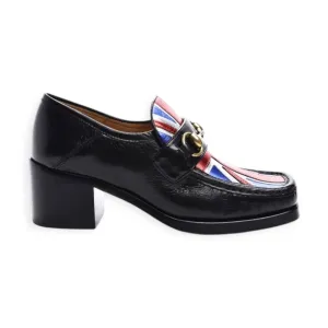 Gucci Shoes, Union Jack Horsebit Loafer Pumps (size 36)