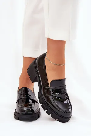 Heeled low shoes
