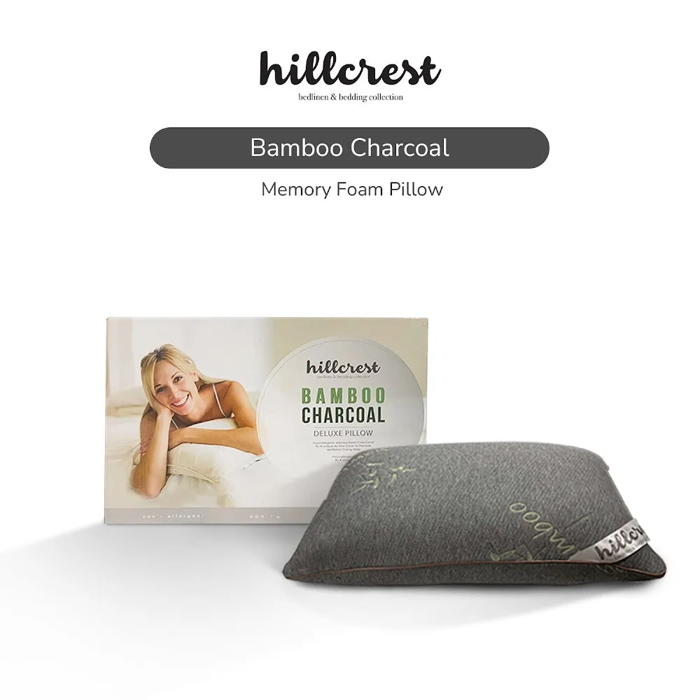 Hillcrest Bamboo Charcoal Memory Foam Pillow