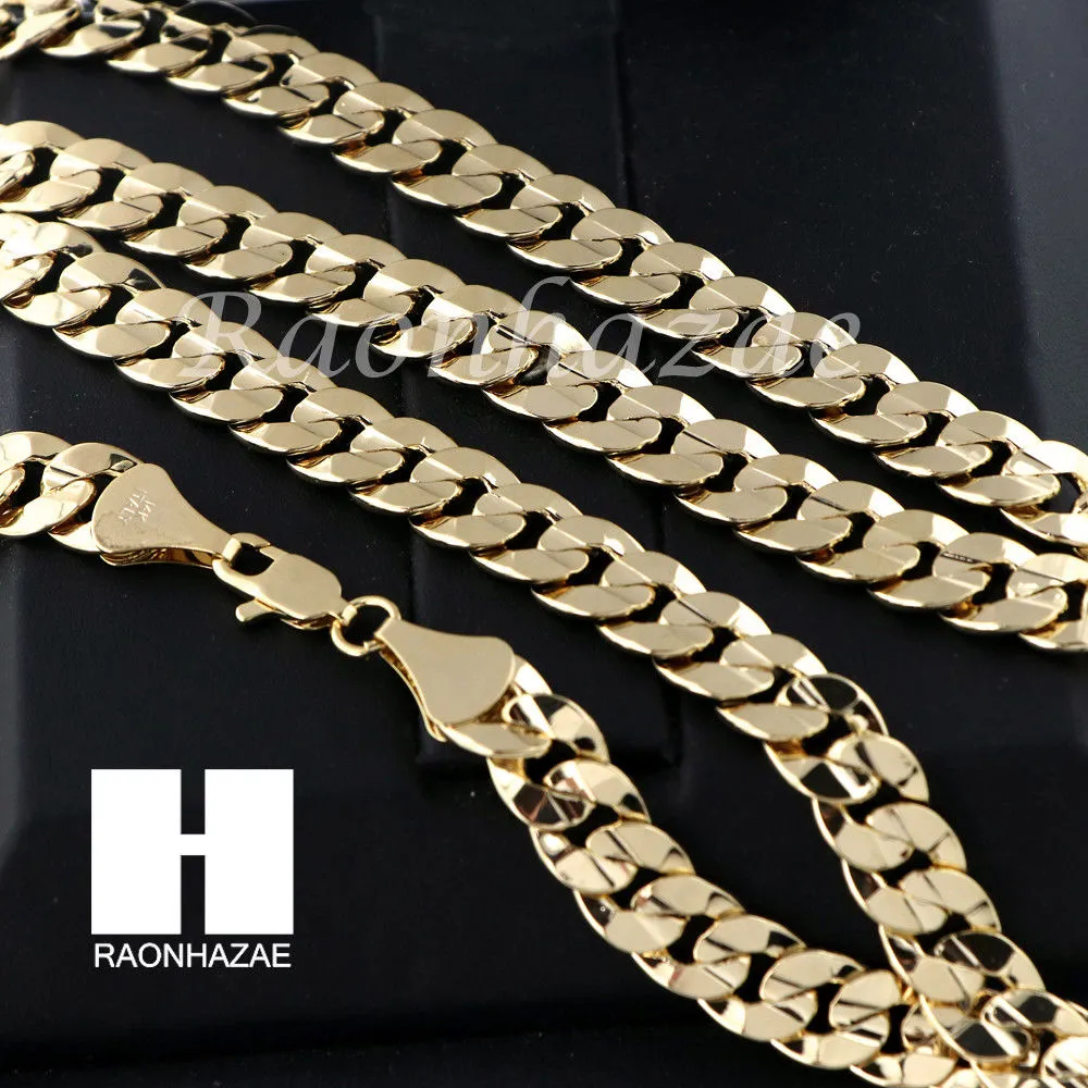 HIP HOP DREAM CHASERS TENNIS CHAIN DIAMOND CUT 30" CUBAN LINK CHAIN S58
