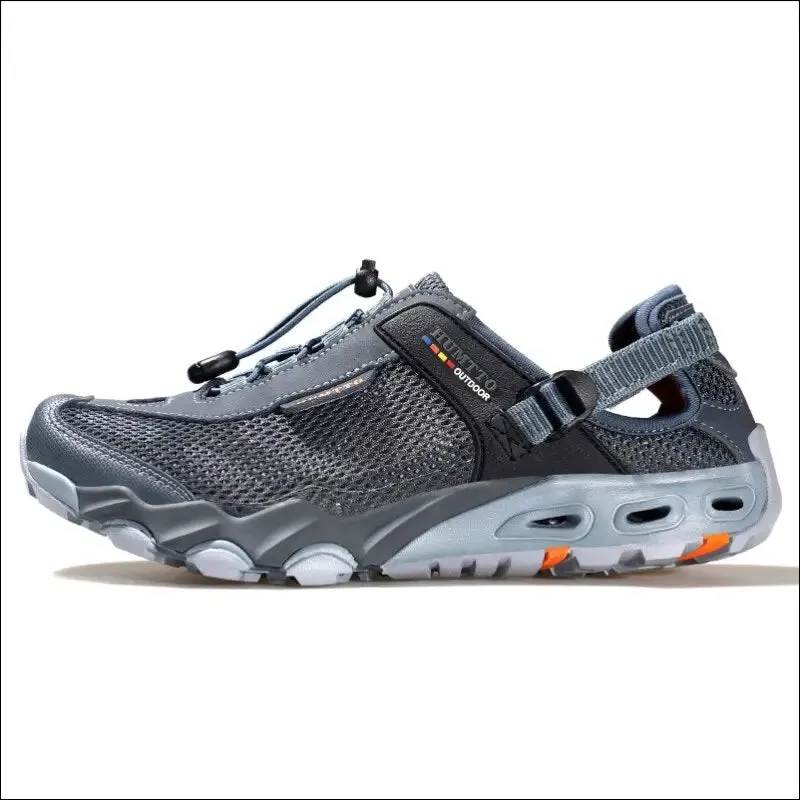 Humtto mens upstream shoes outdoor trekking wading aqua shoes breathable mesh quick drying