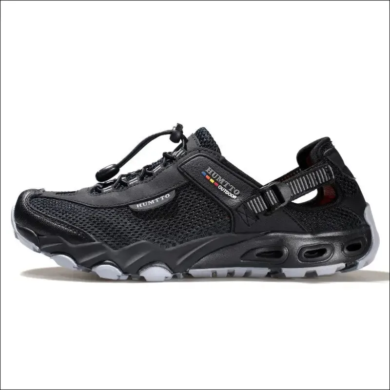 Humtto mens upstream shoes outdoor trekking wading aqua shoes breathable mesh quick drying