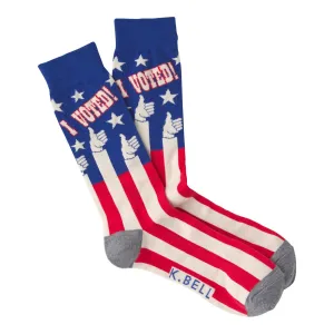 I Voted Socks (Men’s) Flag