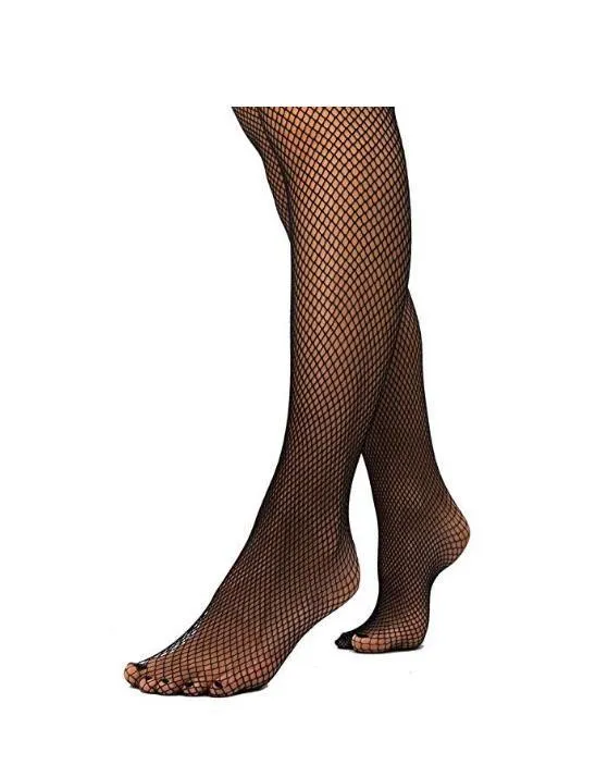 IN-STOCK - Clothing - Sexy Black Fishnet Stockings