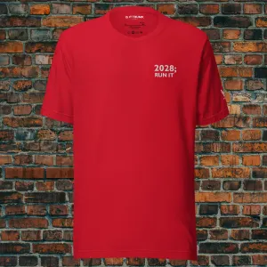 IsItTrump | 2028; RUN IT Liberty Cut Tee