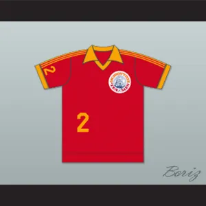 Jacksonville Tea Men Red Football Soccer Jersey