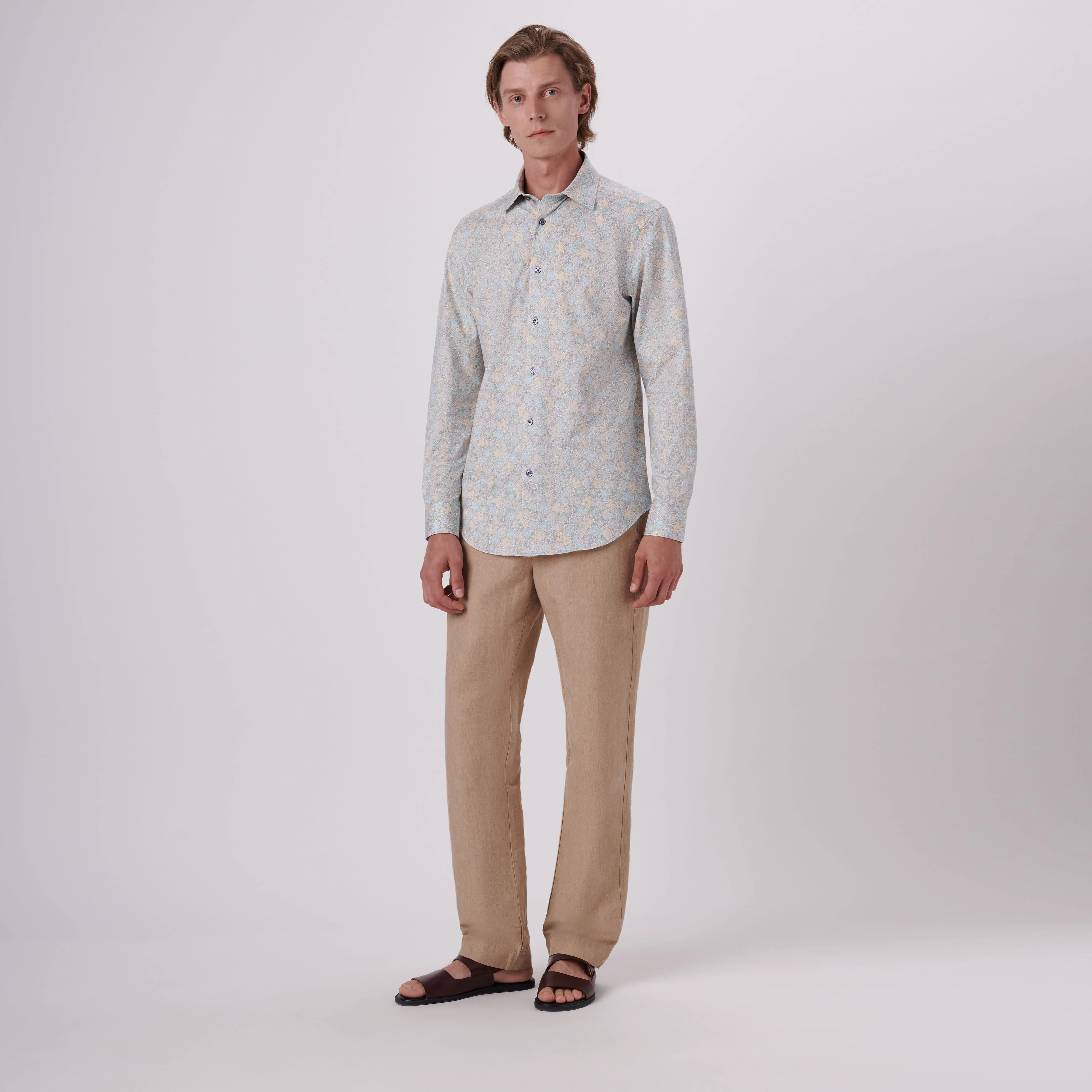 James Floral Print OoohCotton Shirt