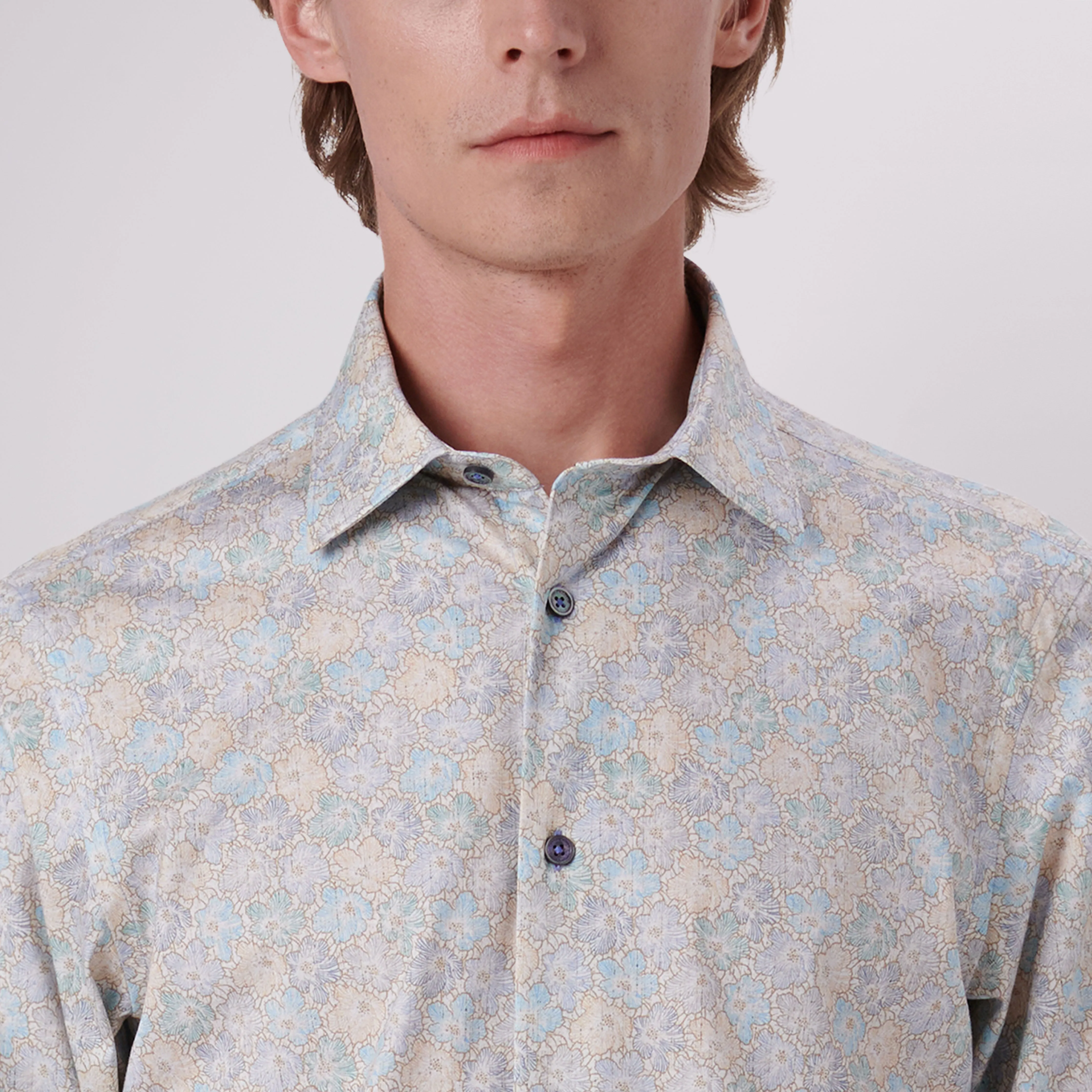 James Floral Print OoohCotton Shirt