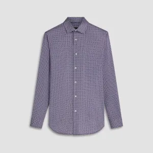 James Geometric Print OoohCotton Shirt