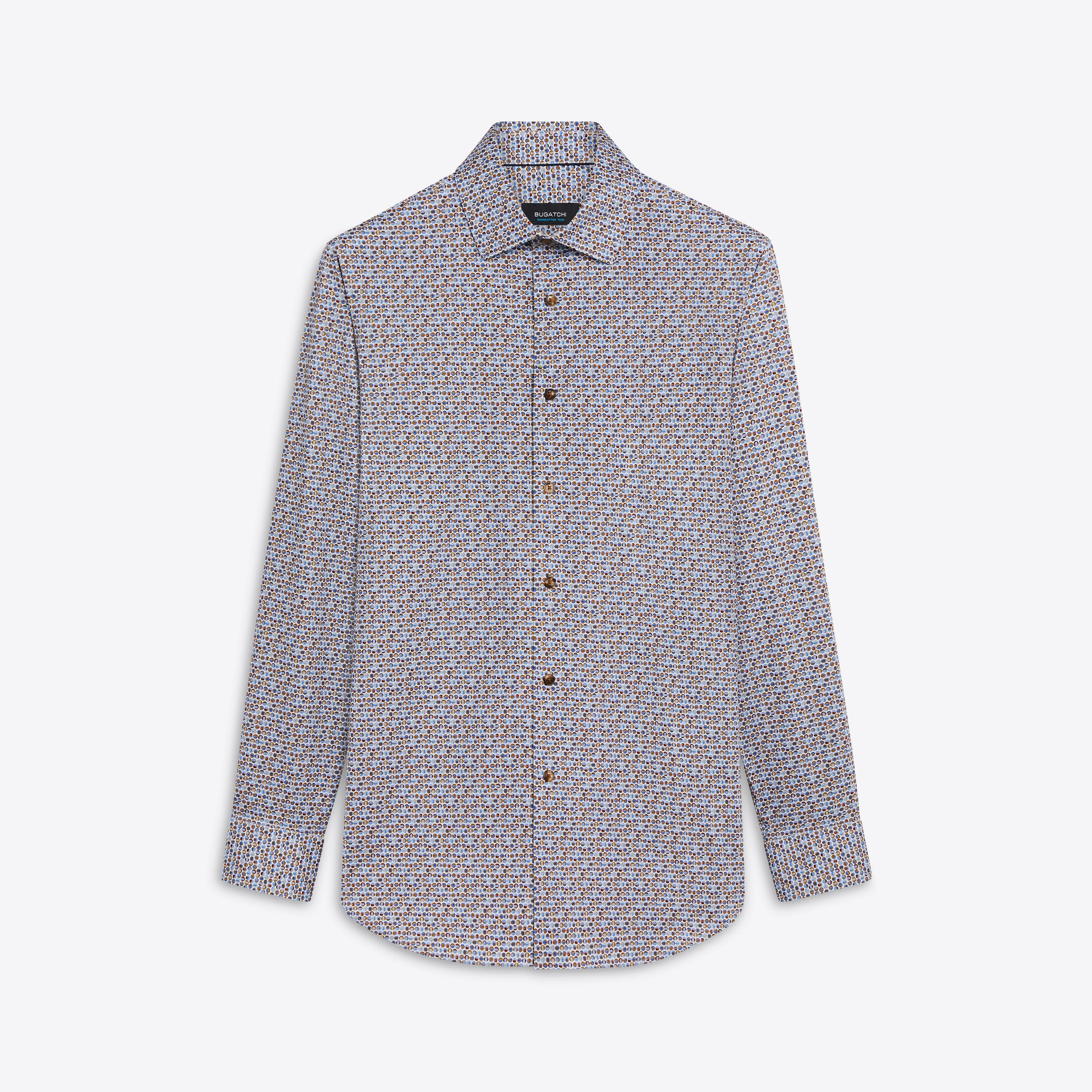 JAMES Geometric Print OoohCotton Shirt