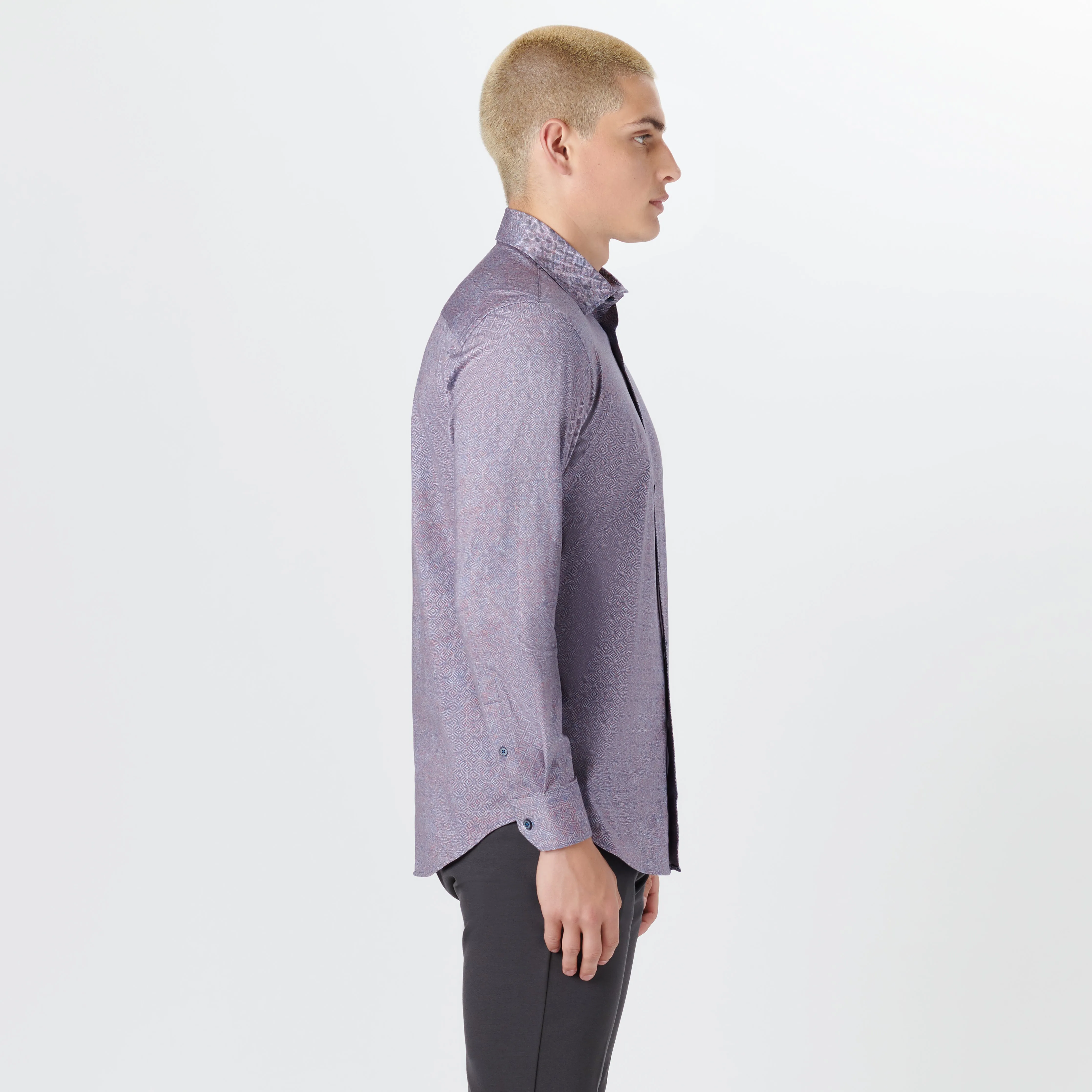 JAMES Geometric Print OoohCotton Shirt