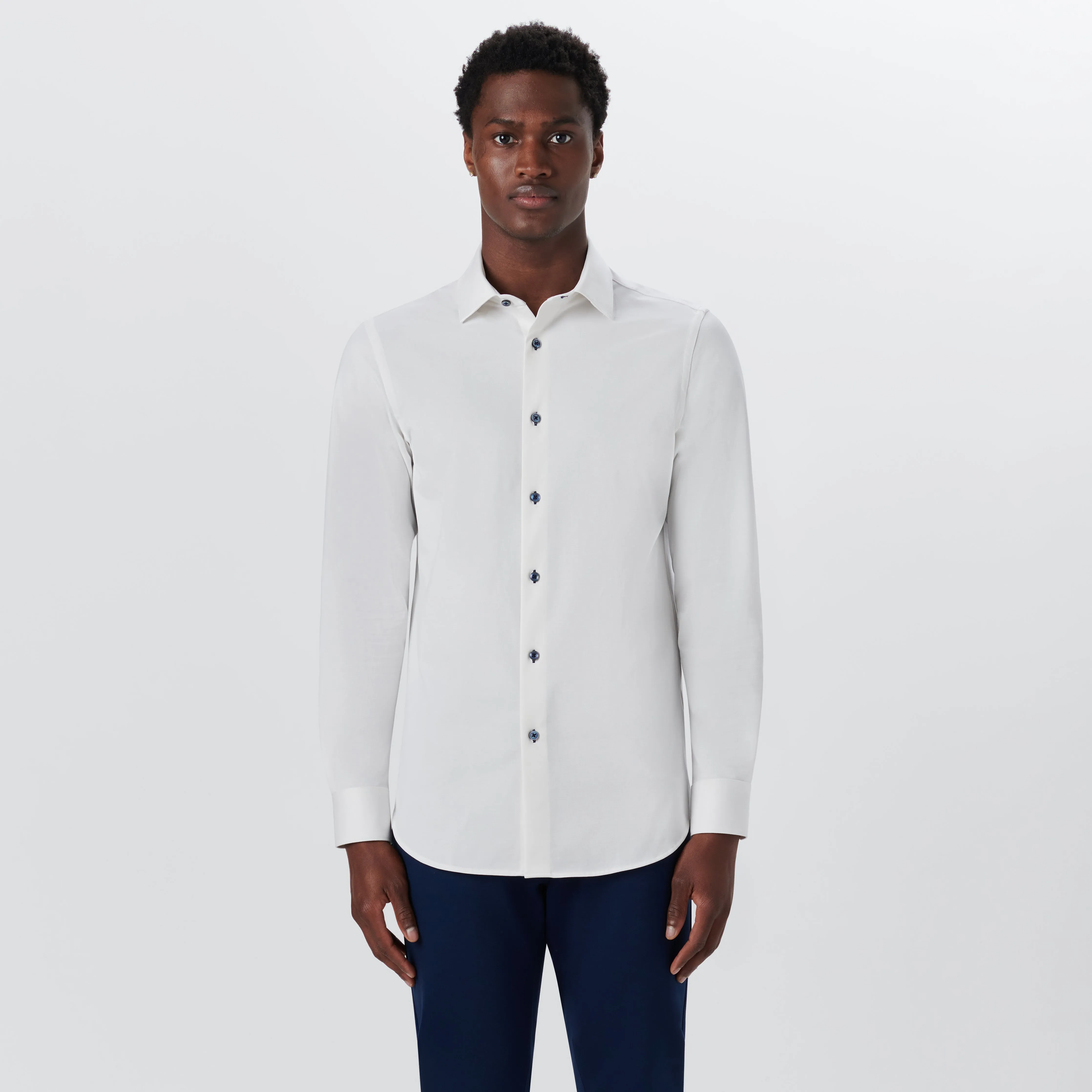 JAMES Solid OoohCotton Twill Shirt