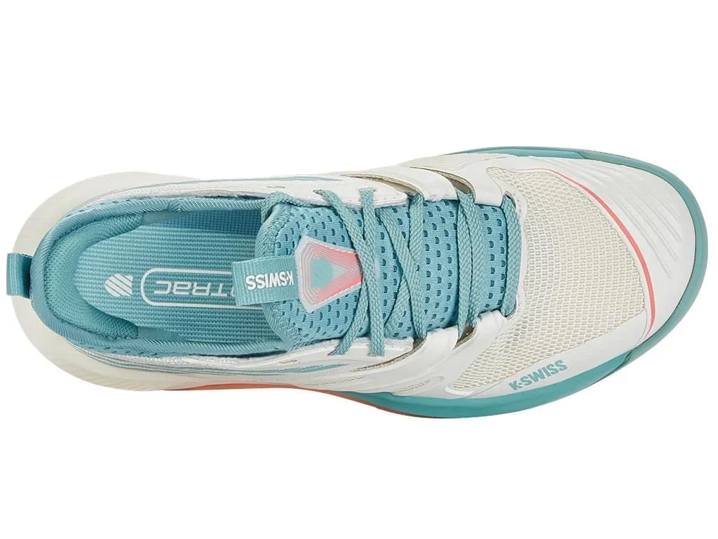 K-Swiss Speedtrac Womens Tennis Shoes - White / Nile Blue / Desert Flower
