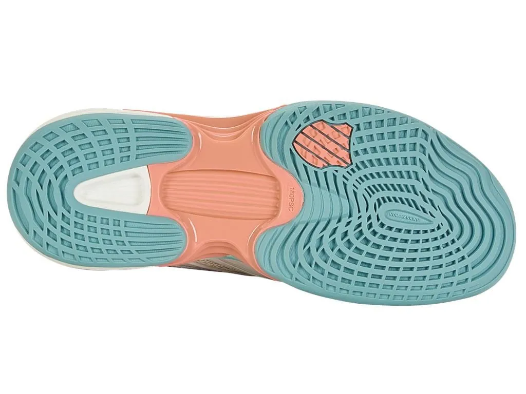 K-Swiss Speedtrac Womens Tennis Shoes - White / Nile Blue / Desert Flower
