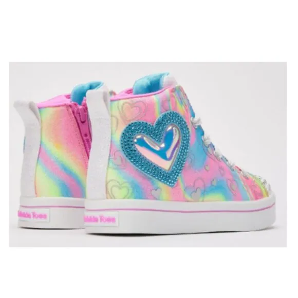 Kids Skechers Twi-Lites 2.0 Love &amp; Beyond SZ 1