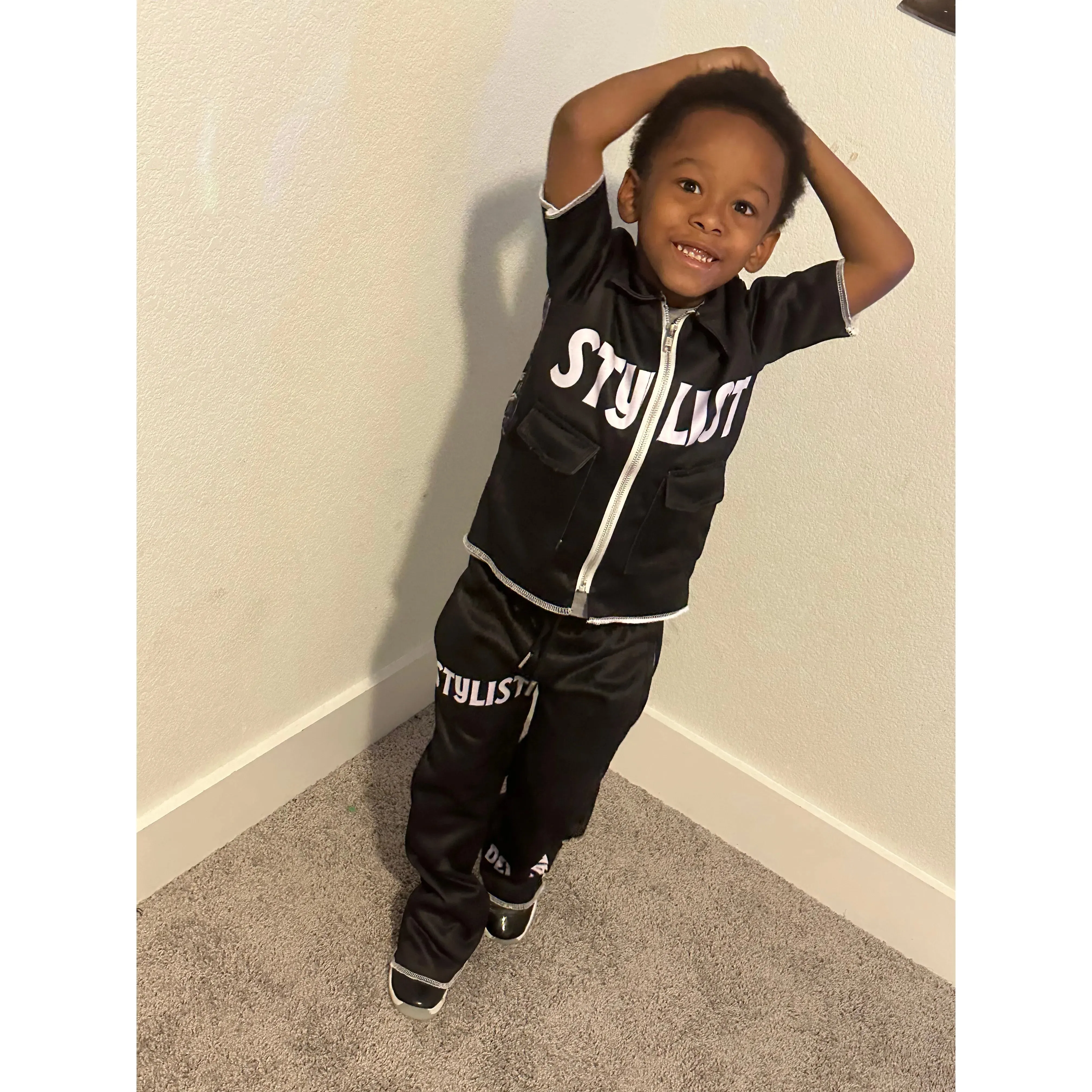 Kids Stylist B stacked Sweatsuit