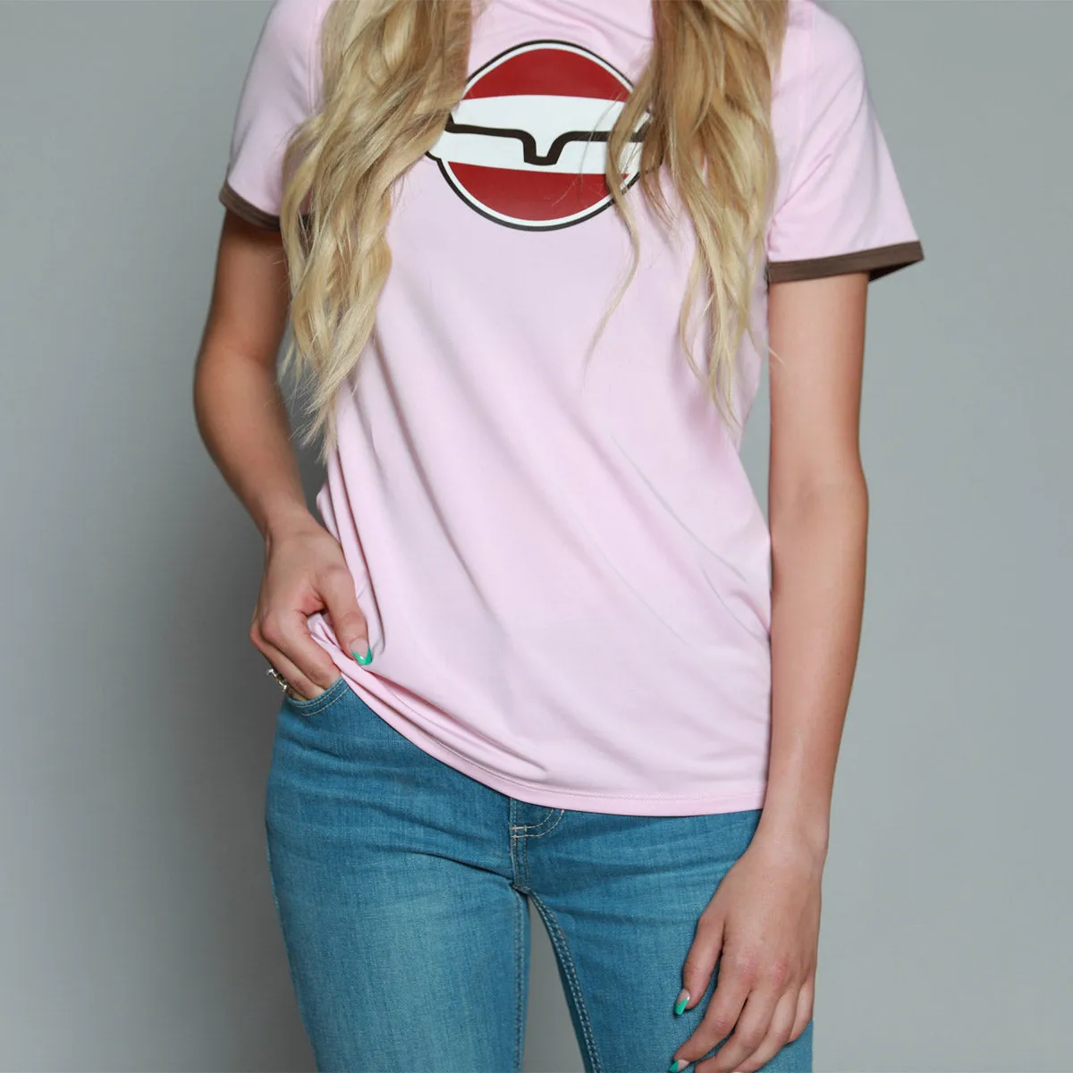 Kimes Ranch Union Made Ringer Tech Tee