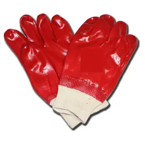 Knitted Pvc Gloves Glo-Pic