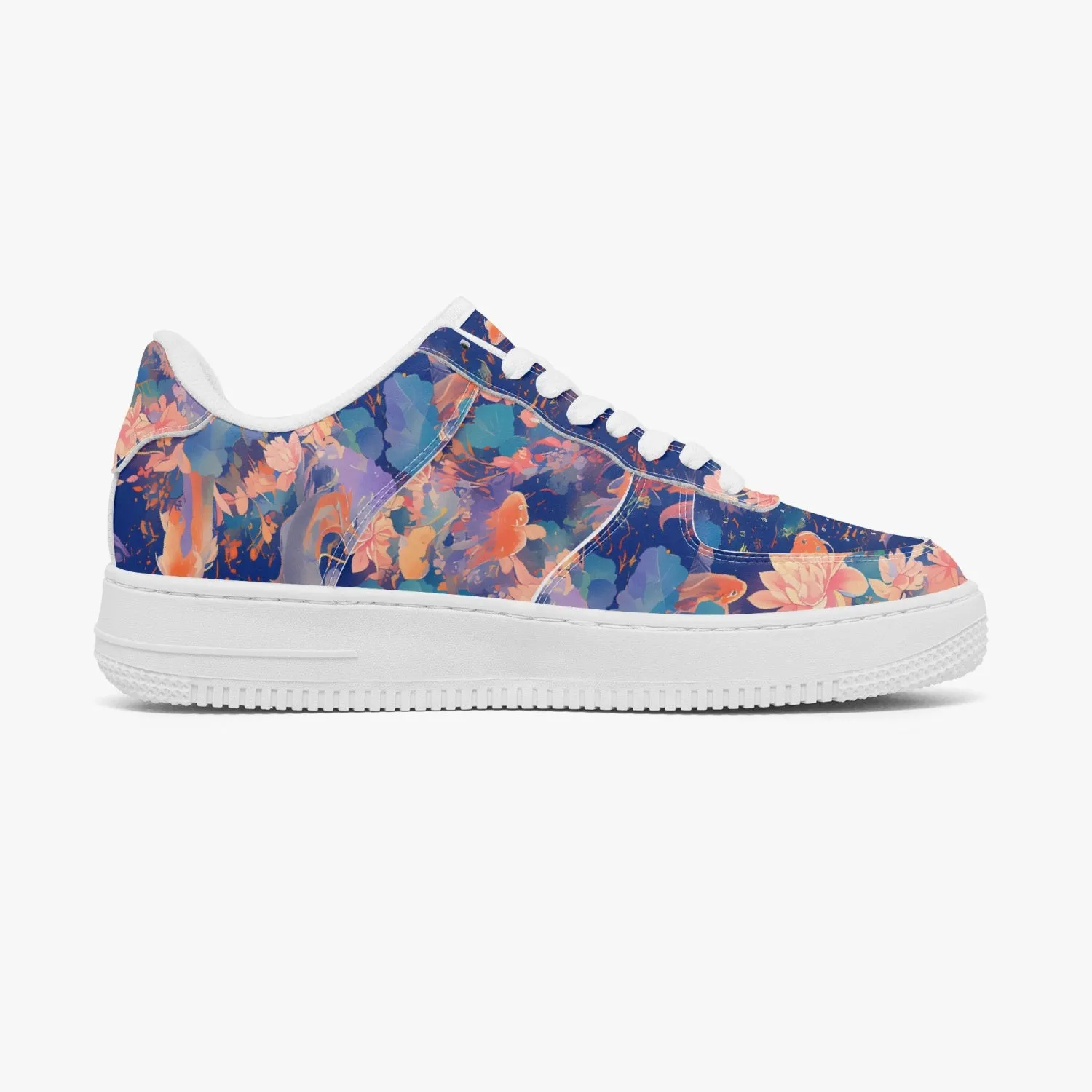 Koi Low-Top Leather Sports Sneakers