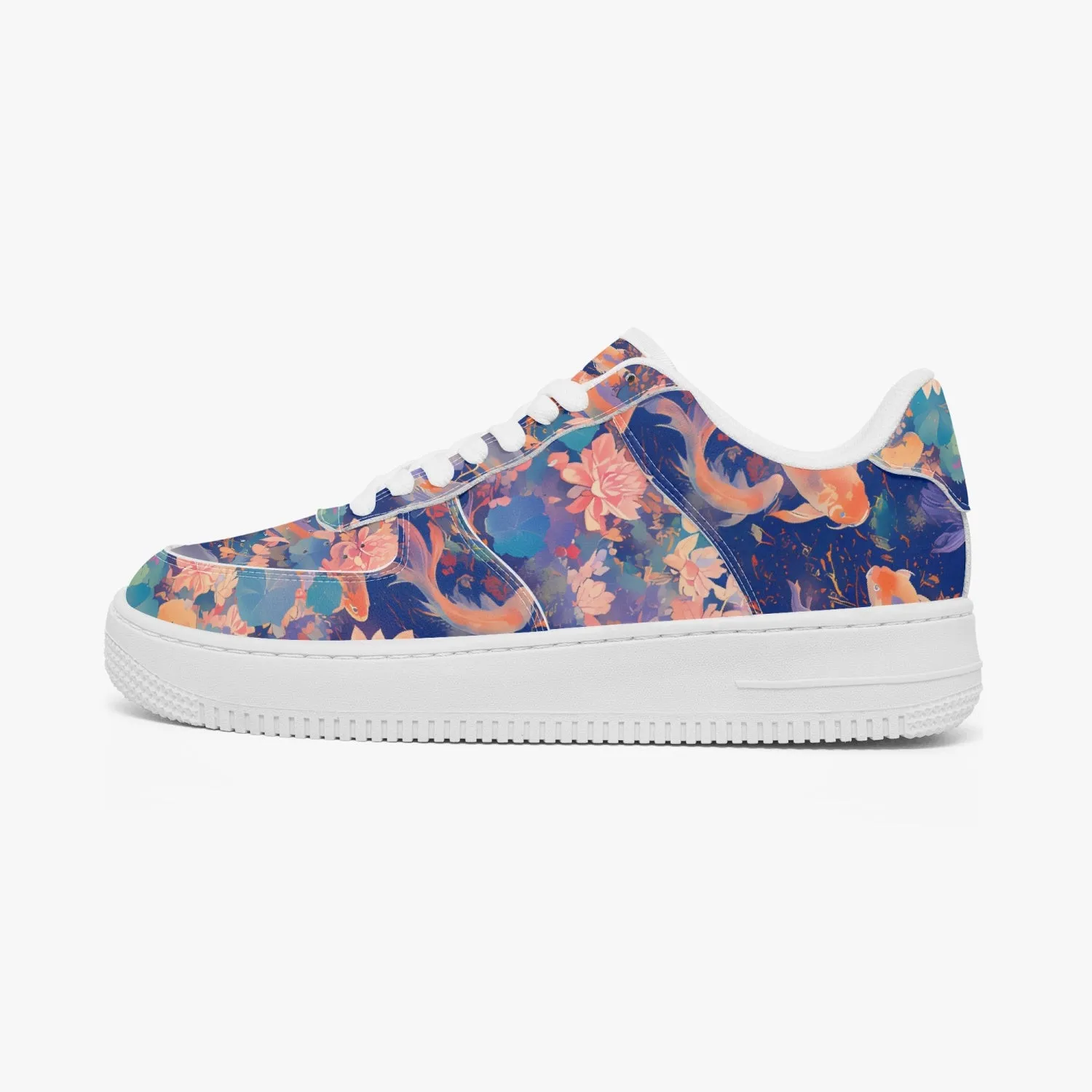 Koi Low-Top Leather Sports Sneakers