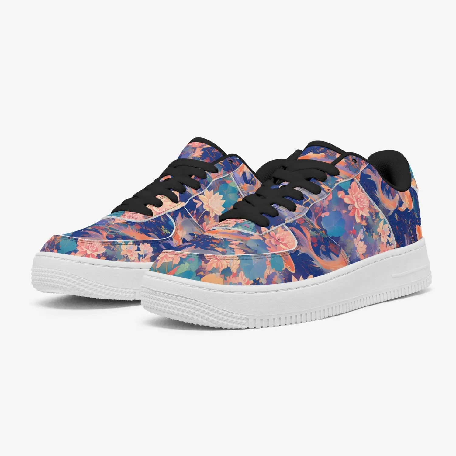 Koi Low-Top Leather Sports Sneakers