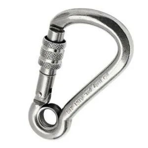 Kong Asymetric Screw Lock Carbine Hook with eye