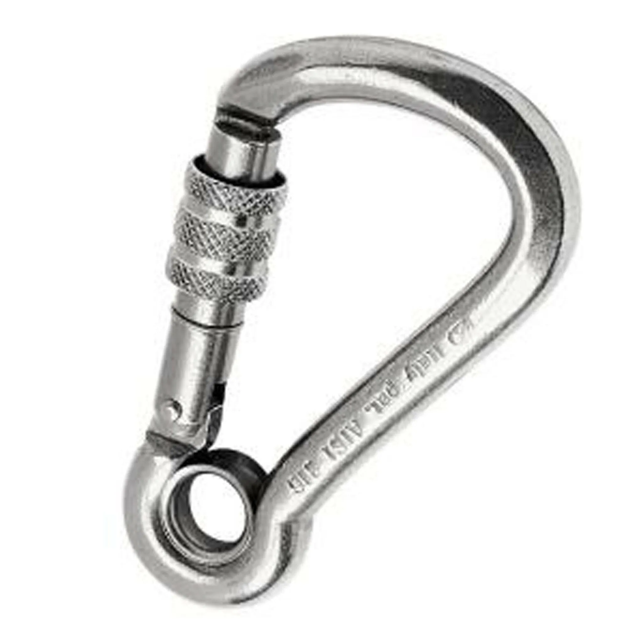 Kong Asymetric Screw Lock Carbine Hook with eye