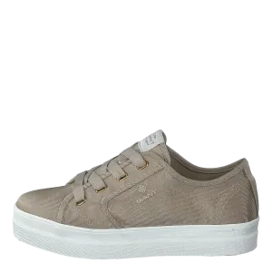 Leisha Low Lace Shoes Beige