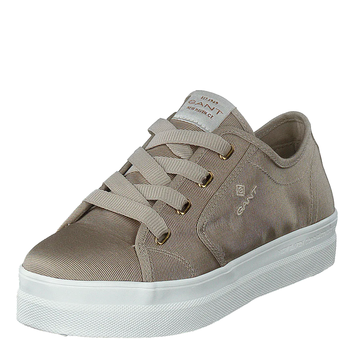 Leisha Low Lace Shoes Beige