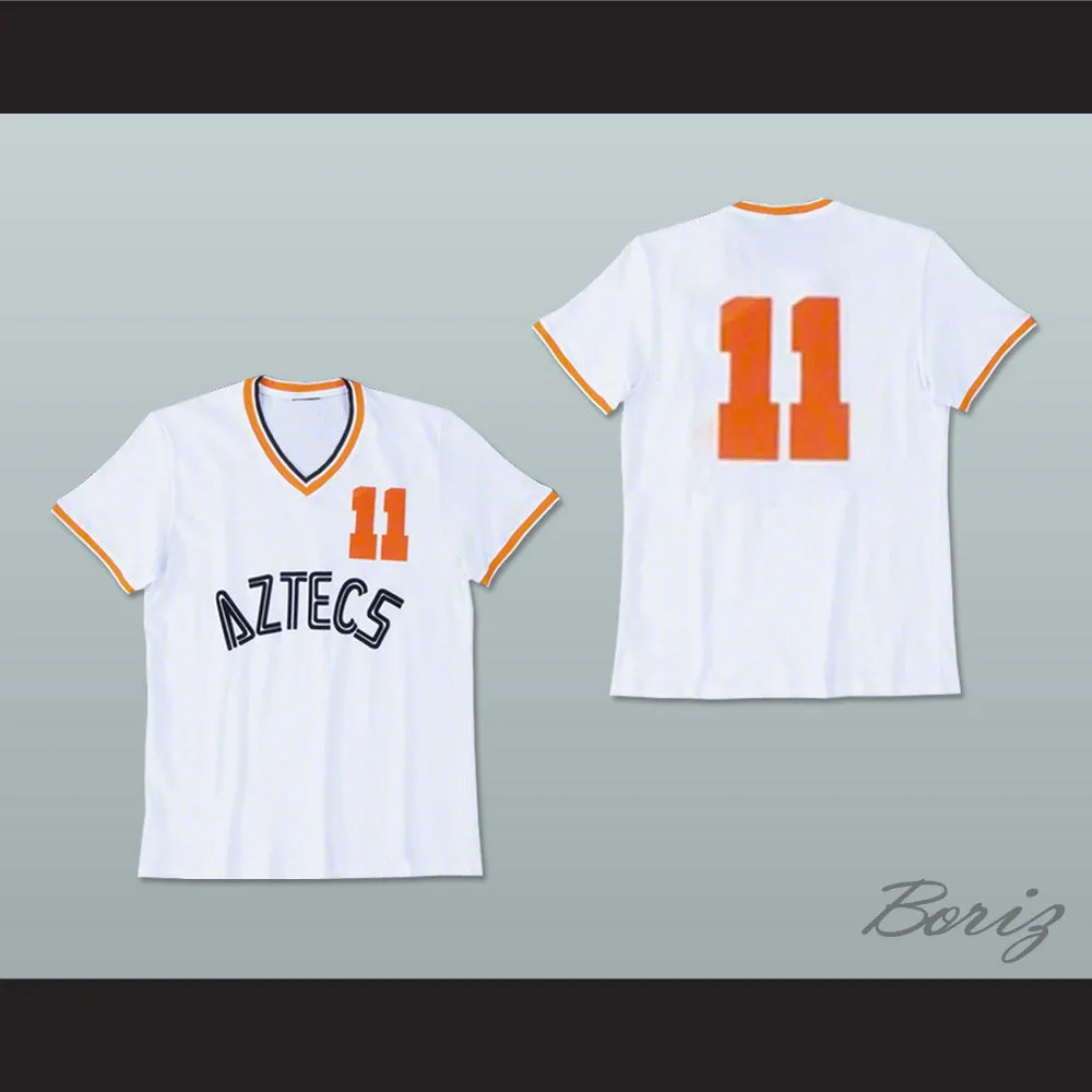 Los Angeles Aztecs White Football Soccer Jersey