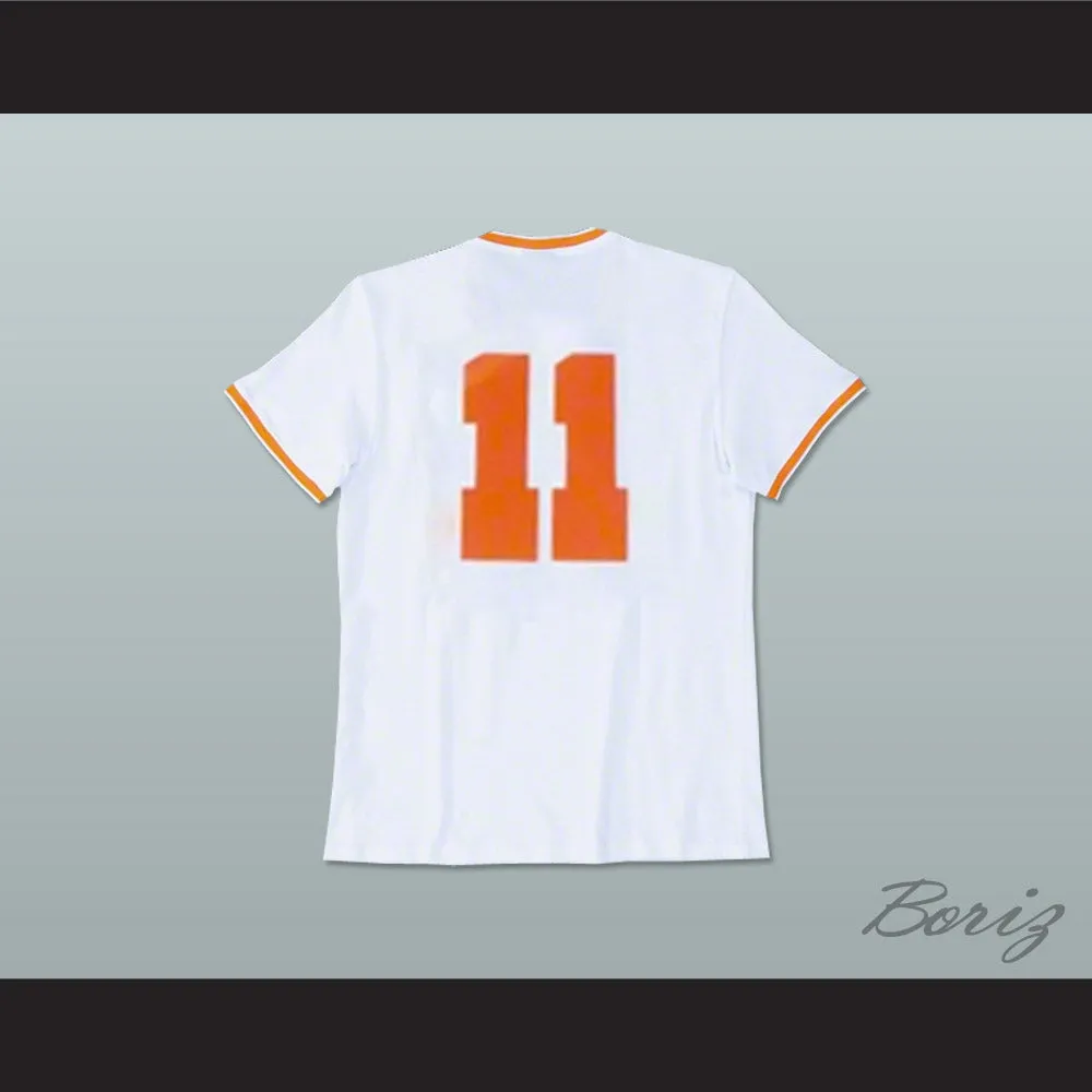 Los Angeles Aztecs White Football Soccer Jersey