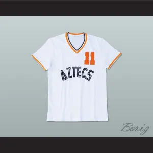 Los Angeles Aztecs White Football Soccer Jersey