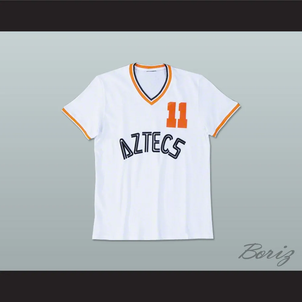 Los Angeles Aztecs White Football Soccer Jersey