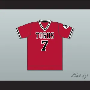 Los Angeles Toros Red Football Soccer Jersey