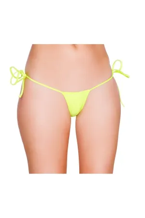 Low Cut Tie Side Thong
