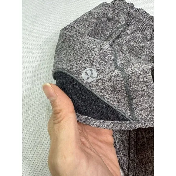 Lululemon Hotty Hot Short High Rise Long 4&quot; Heather Lux Multi Black 6 Tall EUC