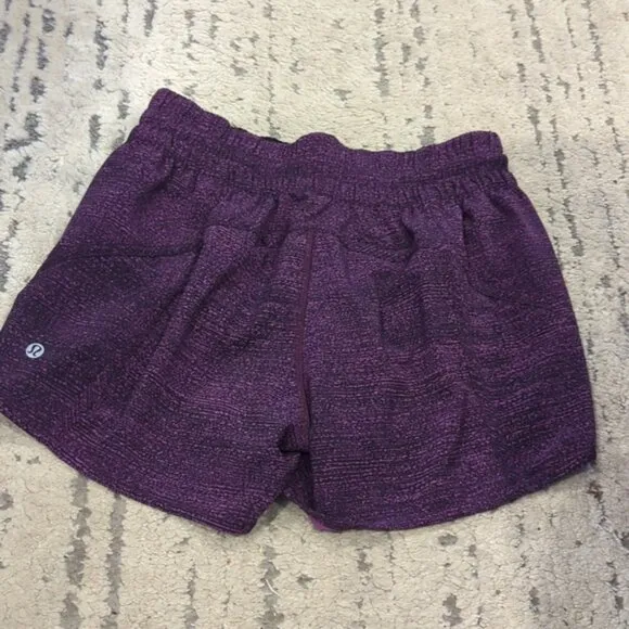 Lululemon Tracker Short V *4&quot;Salt Dark Mystic Black / Black