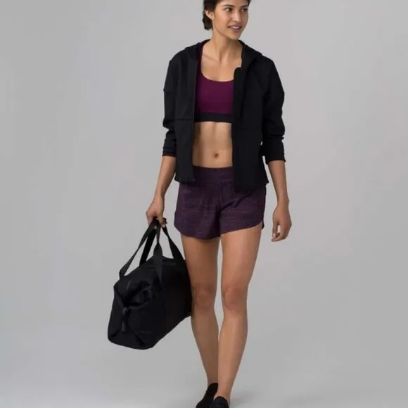 Lululemon Tracker Short V *4&quot;Salt Dark Mystic Black / Black