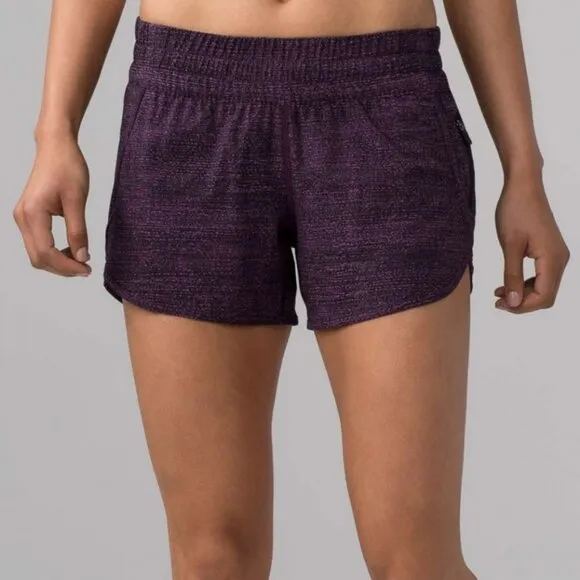 Lululemon Tracker Short V *4&quot;Salt Dark Mystic Black / Black