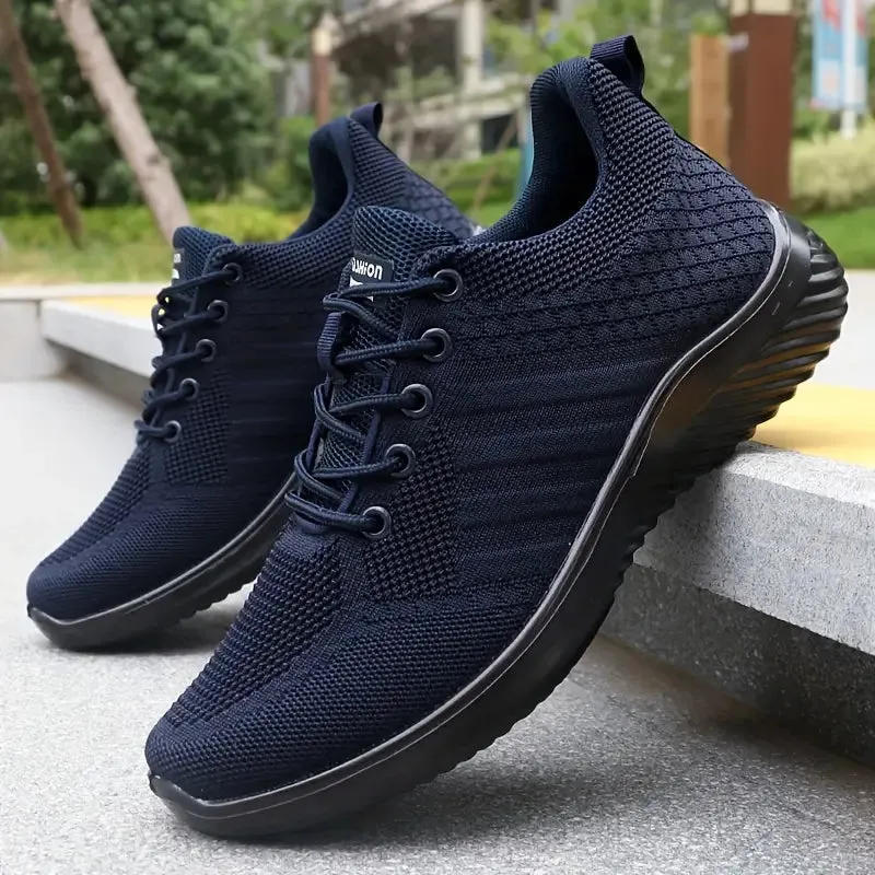Men's Breathable Sports Shoes – Anti-Slip, Durable Running & Gym Shoes
