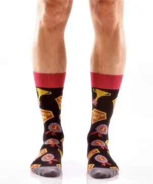 Men's Crew Sock, Super Dad