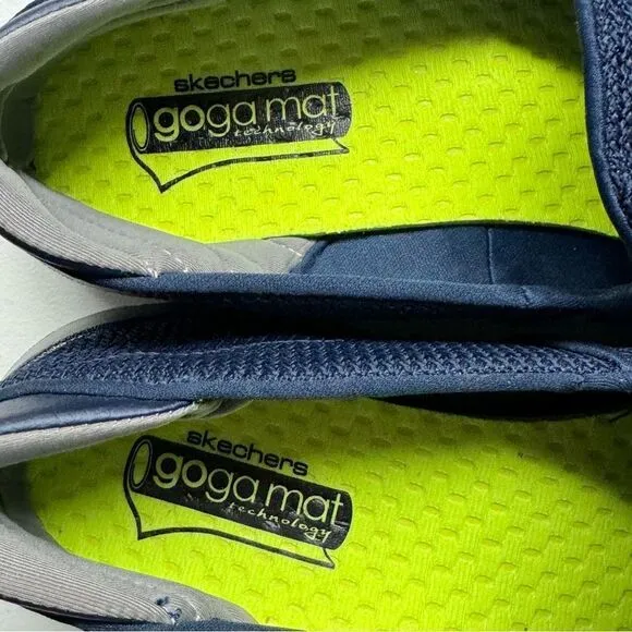 Mens GogaMat Skechers Navy Blue shoes size 12