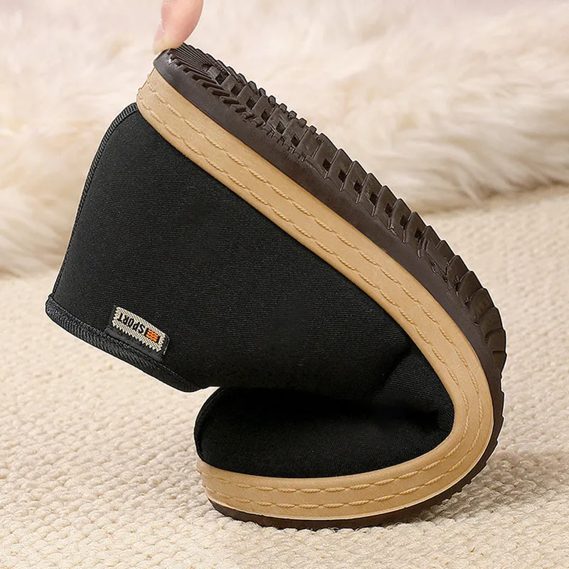 Men's Warm Anti-slip Soft Fashion Flat Shoes