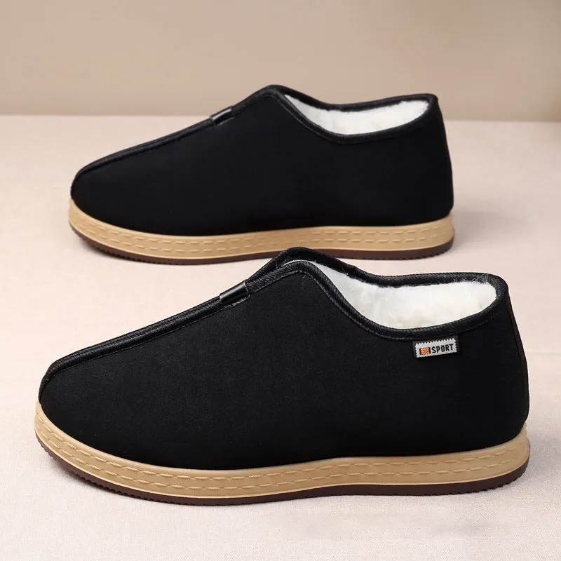 Men's Warm Anti-slip Soft Fashion Flat Shoes