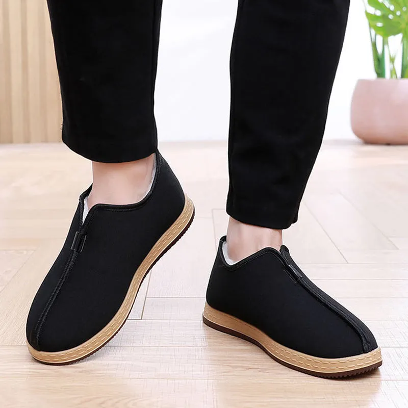Men's Warm Anti-slip Soft Fashion Flat Shoes