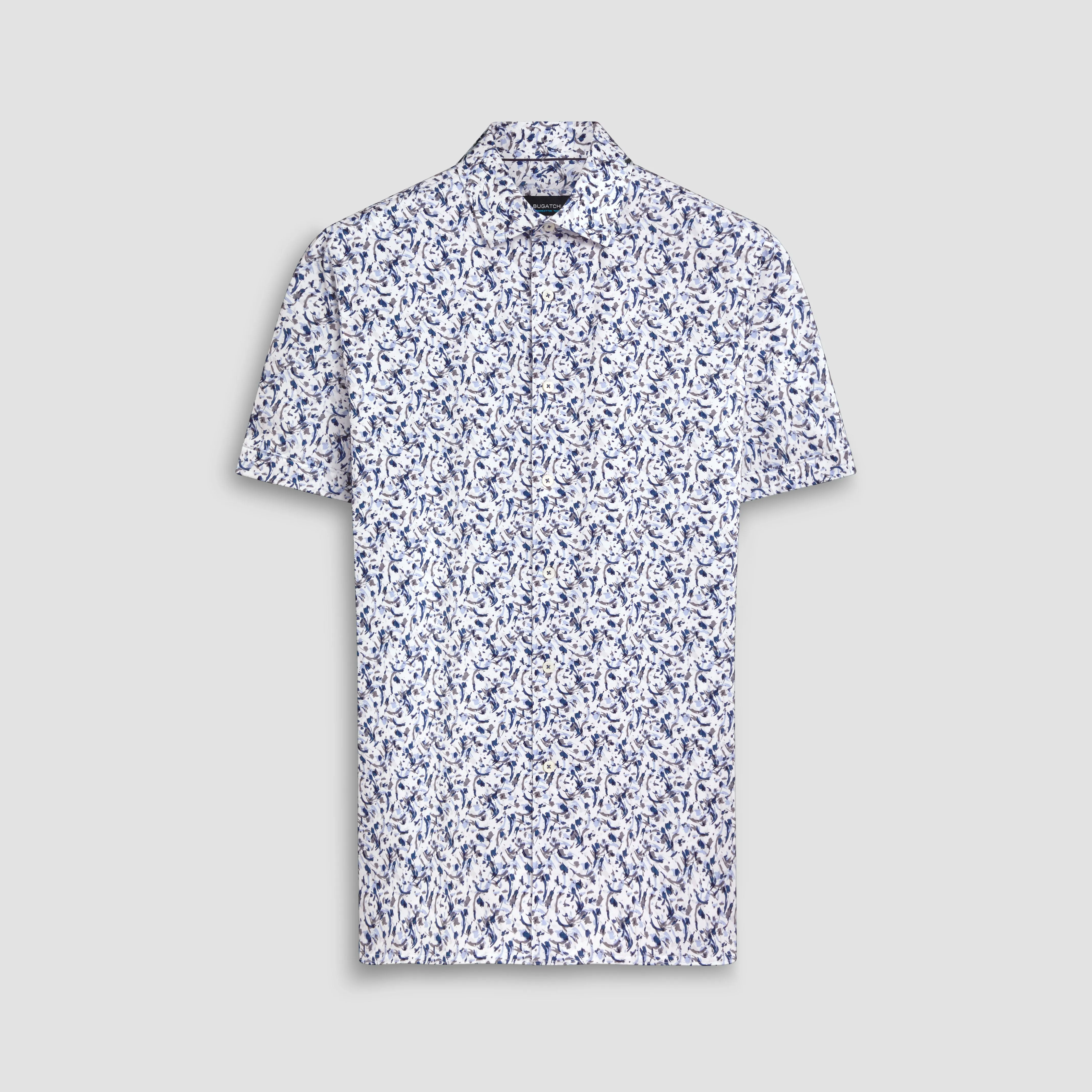 Milo Abstract Print OoohCotton Short Sleeve Shirt