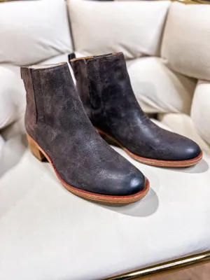 Mindi Espresso Distressed Bootie