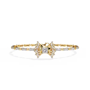 Mixed-Cut Tennis Bracelet