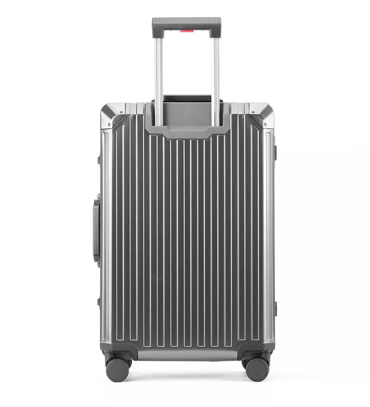 MONO CHECKED SUITCASE METAL | ALUMINUM