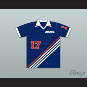 Montreal Manic Navy Blue Football Soccer Jersey
